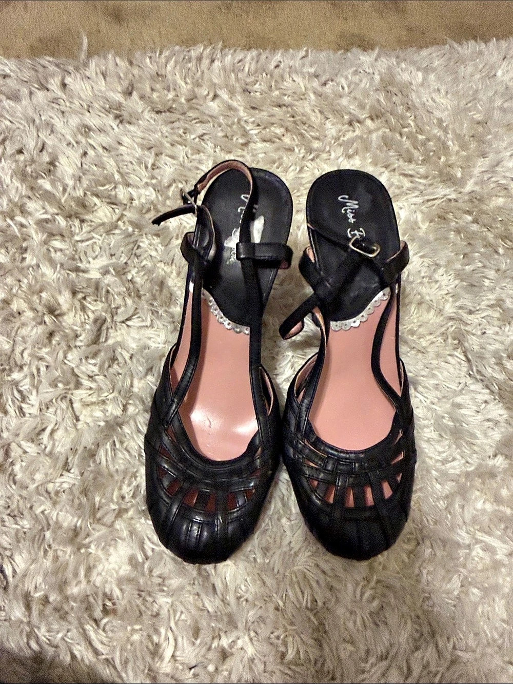 Nina Women's Black Heels